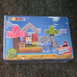 70-Piece Stem Sensory Building Block Set - Multicolor